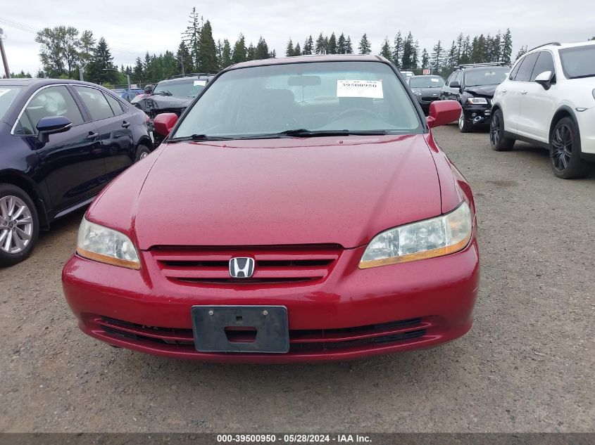 2001 Honda Accord 3.0 Ex VIN: 1HGCG16551A062203 Lot: 39500950