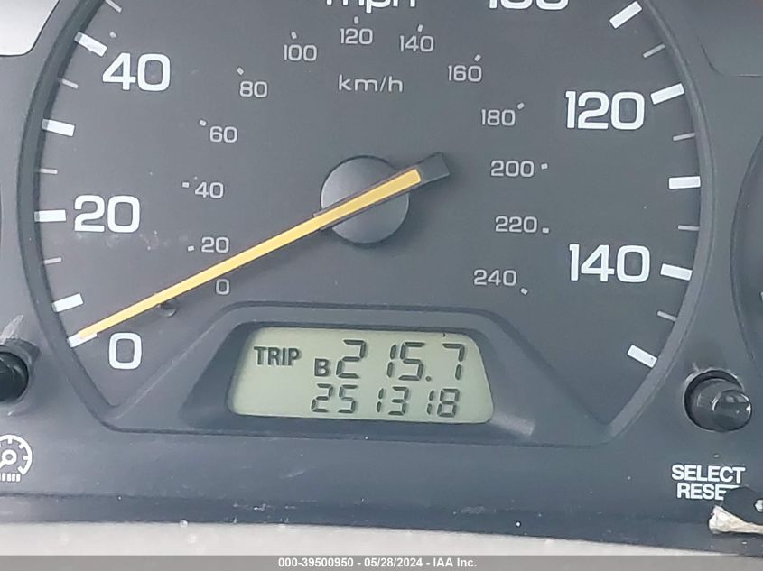 2001 Honda Accord 3.0 Ex VIN: 1HGCG16551A062203 Lot: 39500950