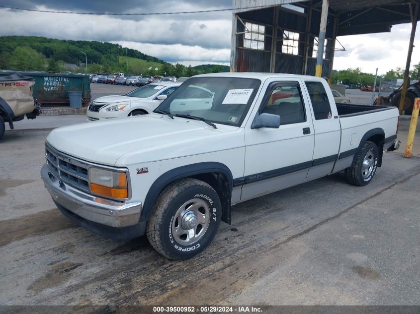 1996 Dodge Dakota VIN: 1B7GL23X4TS663820 Lot: 39500952