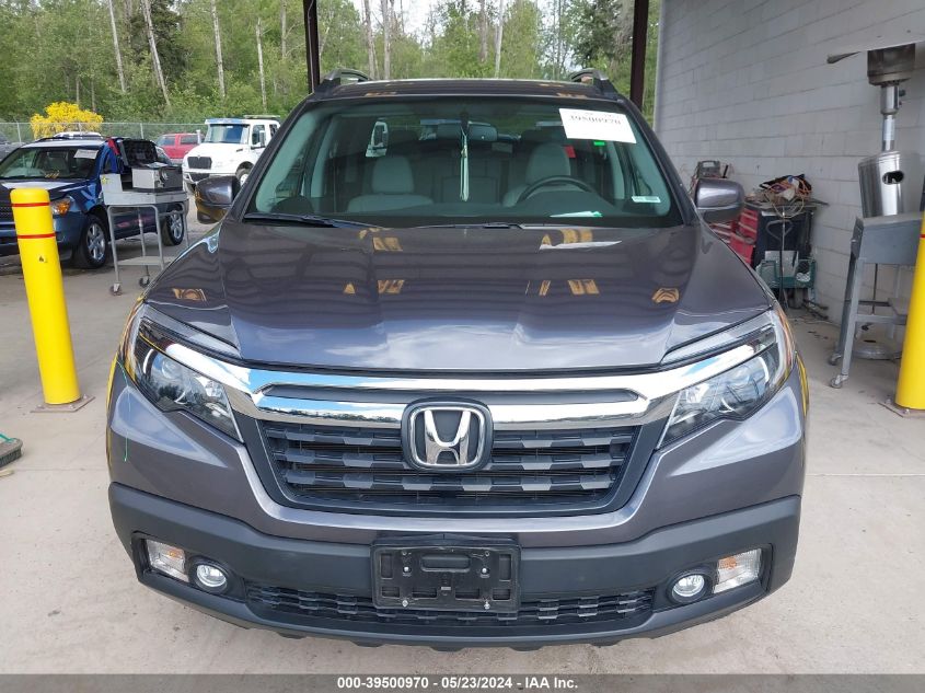 2017 Honda Ridgeline Rtl-T VIN: 5FPYK3F66HB001698 Lot: 39500970