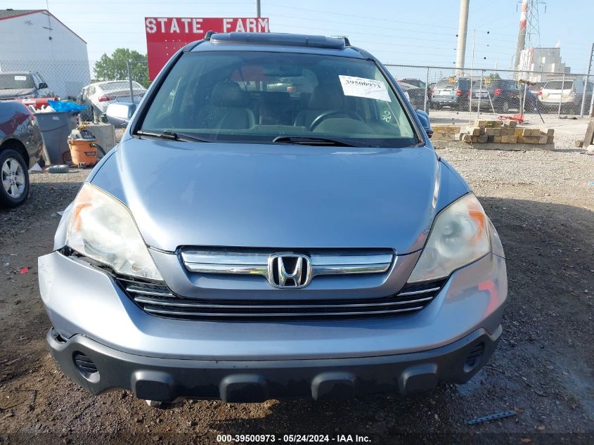 2007 Honda Cr-V Ex-L VIN: JHLRE48727C038956 Lot: 39500973