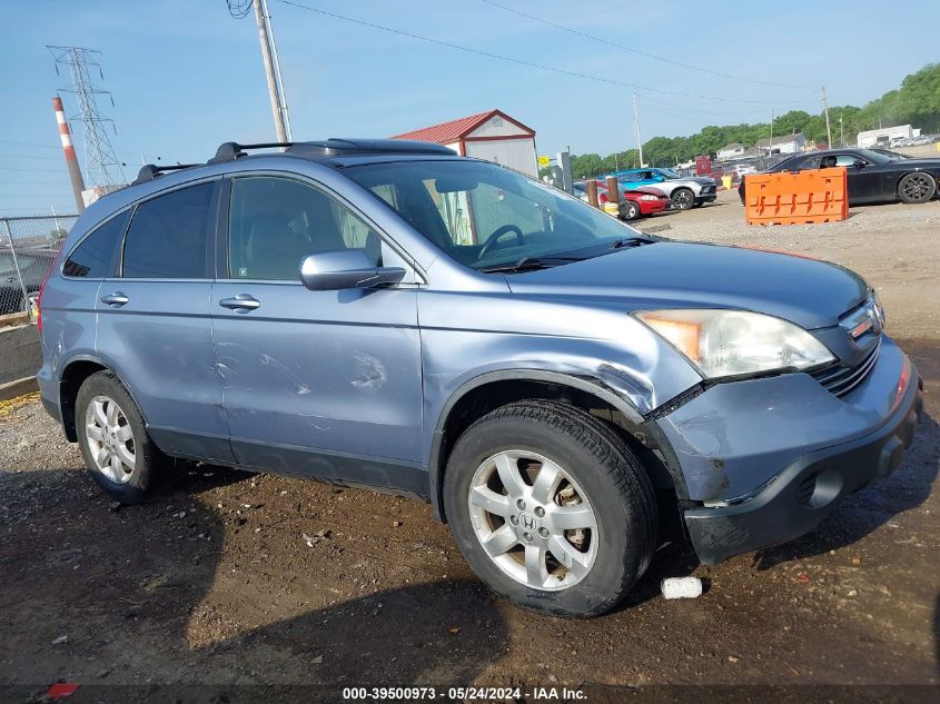 2007 Honda Cr-V Ex-L VIN: JHLRE48727C038956 Lot: 39500973