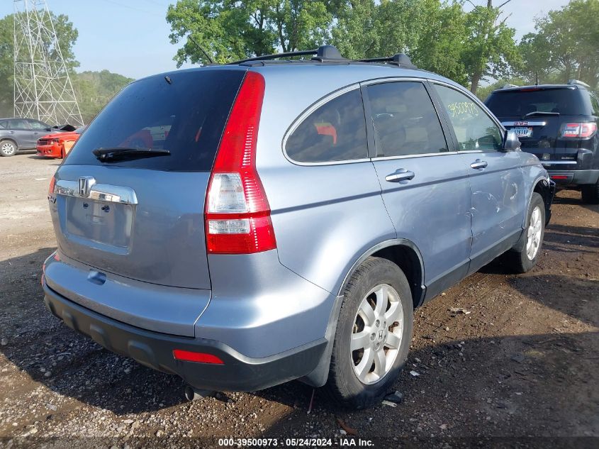 2007 Honda Cr-V Ex-L VIN: JHLRE48727C038956 Lot: 39500973