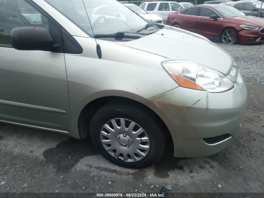 2010 Toyota Sienna Ce VIN: 5TDKK4CC7AS330975 Lot: 39500978