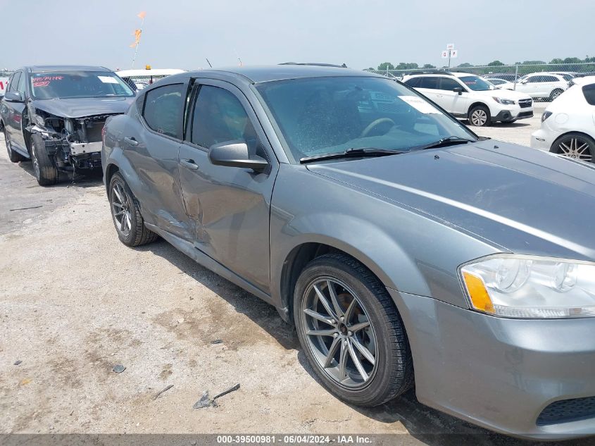 1C3CDZAB2DN540923 2013 Dodge Avenger Se