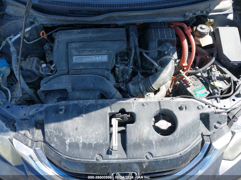 2014 Honda Civic Hybrid VIN: 19XFB4F36EE201042 Lot: 39500986