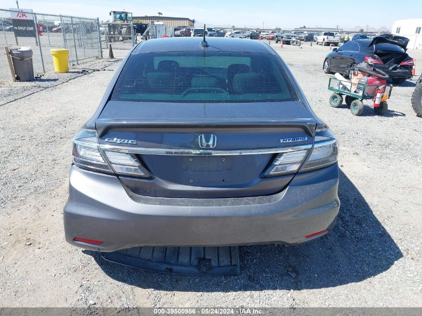 2014 Honda Civic Hybrid VIN: 19XFB4F36EE201042 Lot: 39500986