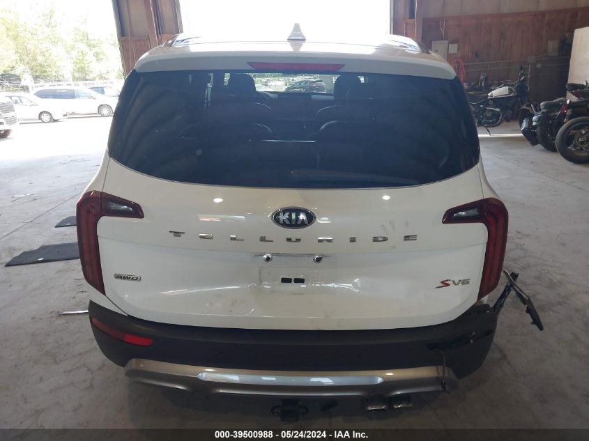 2020 Kia Telluride S VIN: 5XYP6DHC2LG079639 Lot: 39500988