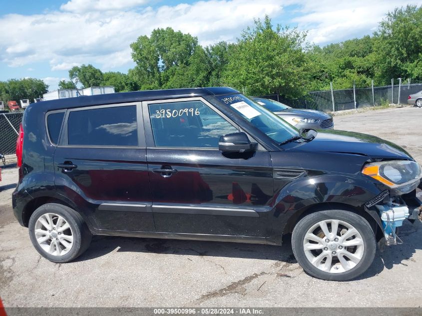 2013 Kia Soul + VIN: KNDJT2A69D7596619 Lot: 39500996