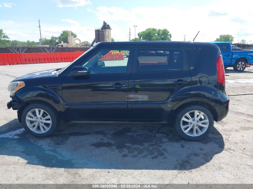 2013 Kia Soul + VIN: KNDJT2A69D7596619 Lot: 39500996