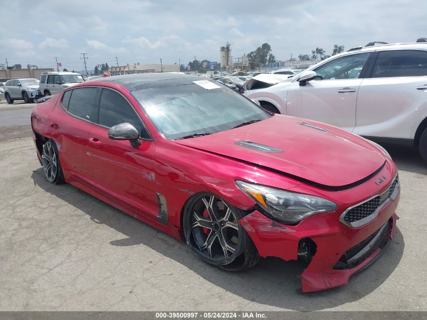 2018 Kia Stinger Gt2 VIN: KNAE55LC3J6032012 Lot: 39500997