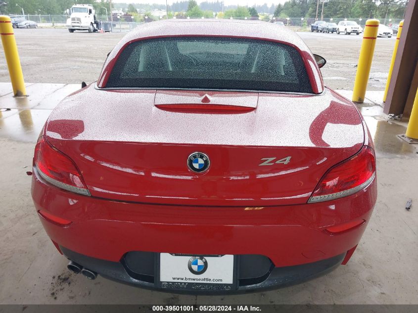 2014 BMW Z4 Sdrive28I VIN: WBALL5C58EJ105456 Lot: 39501001