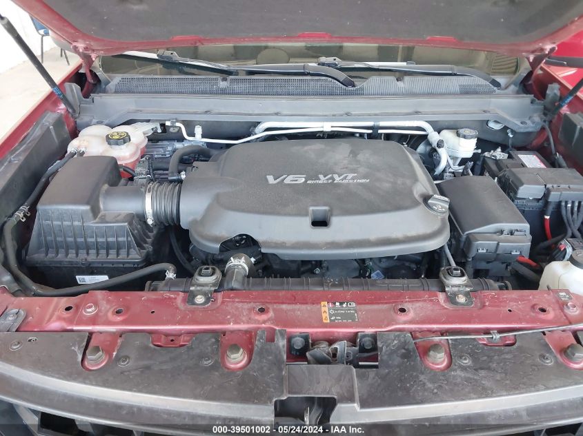 2017 Chevrolet Colorado Z71 VIN: 1GCGTDEN8H1219649 Lot: 39501002