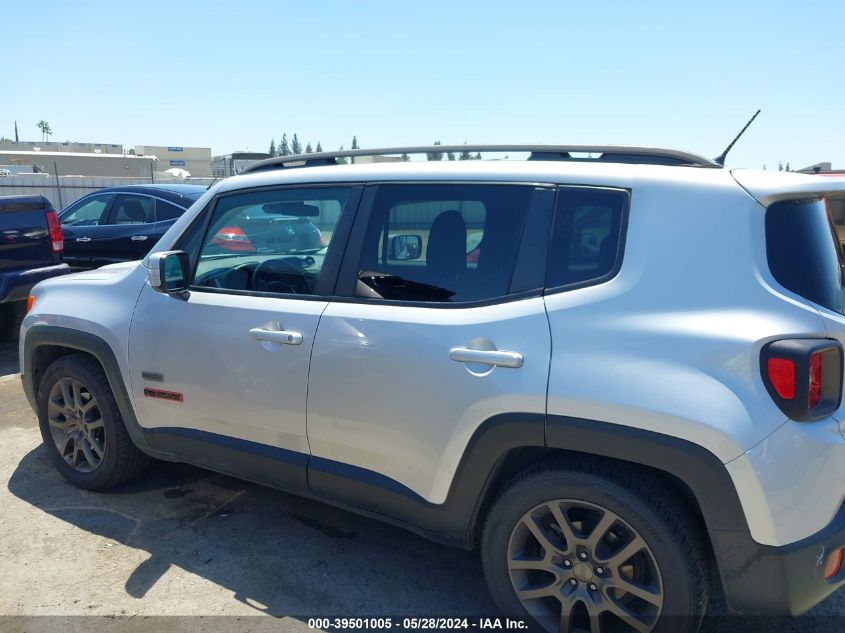 2016 JEEP RENEGADE 75TH ANNIVERSARY - ZACCJABW7GPE02989