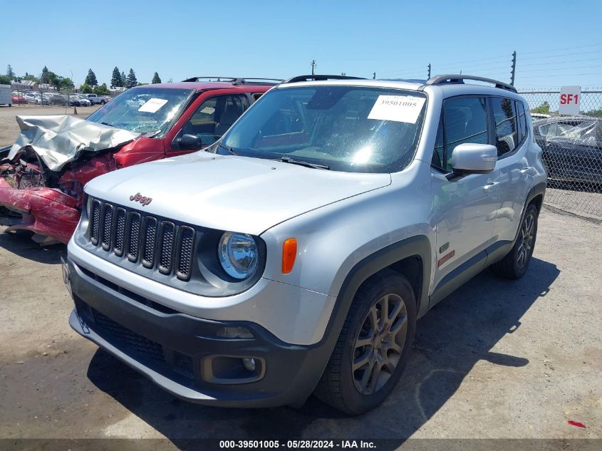 2016 JEEP RENEGADE 75TH ANNIVERSARY - ZACCJABW7GPE02989