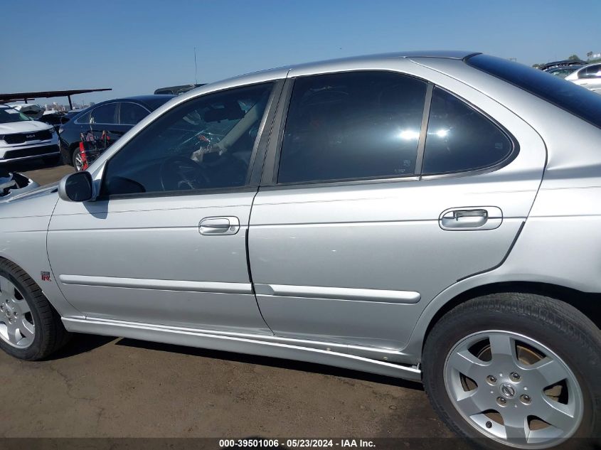 2005 Nissan Sentra Se-R VIN: 3N1AB51D05L471298 Lot: 39501006