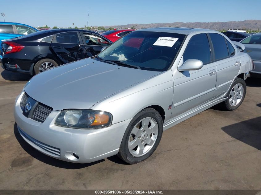 2005 Nissan Sentra Se-R VIN: 3N1AB51D05L471298 Lot: 39501006