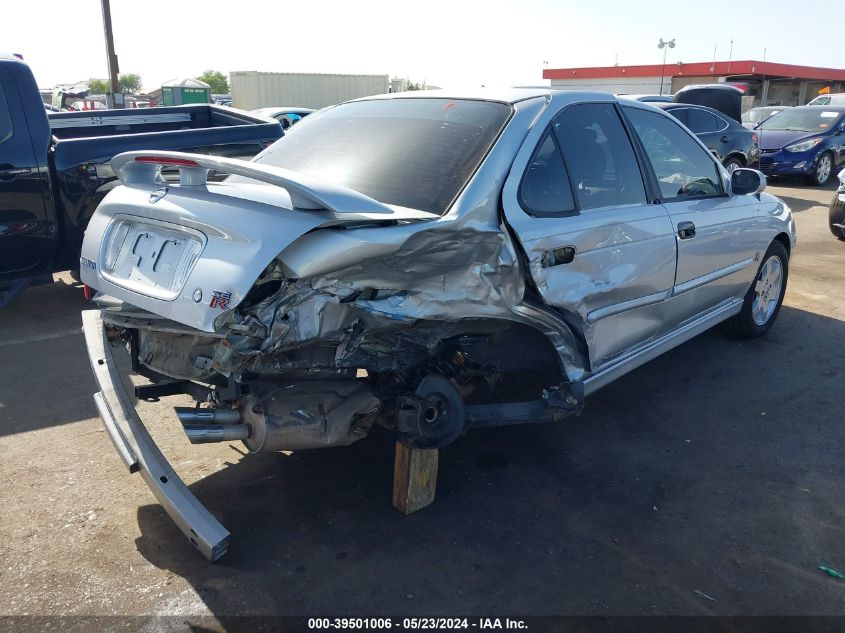 2005 Nissan Sentra Se-R VIN: 3N1AB51D05L471298 Lot: 39501006