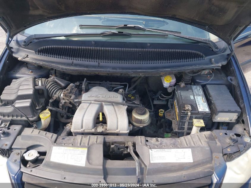 2005 Dodge Caravan Se VIN: 1D4GP25B75B154879 Lot: 39501013