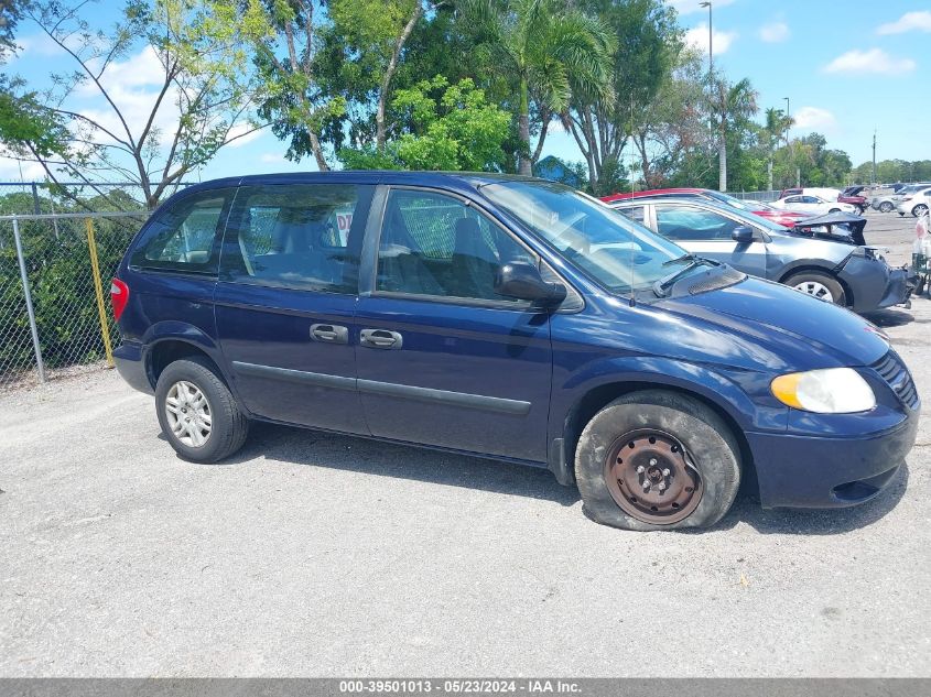 2005 Dodge Caravan Se VIN: 1D4GP25B75B154879 Lot: 39501013