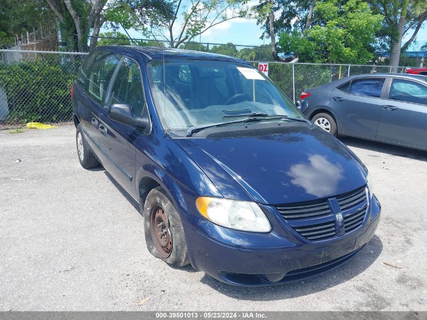 2005 Dodge Caravan Se VIN: 1D4GP25B75B154879 Lot: 39501013