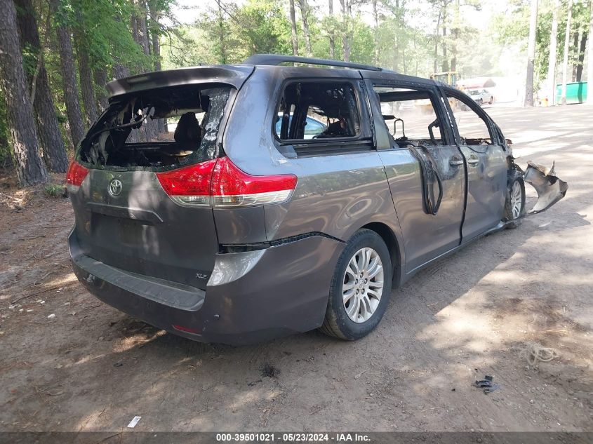 2011 Toyota Sienna Xle V6 VIN: 5TDYK3DC0BS053882 Lot: 39501021