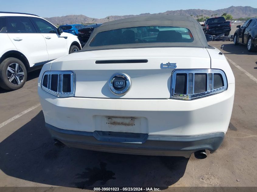 2011 Ford Mustang V6 VIN: 1ZVBP8EMXB5129400 Lot: 39501023