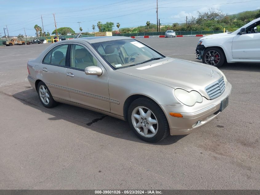 2002 Mercedes-Benz C 320 VIN: WDBRF64J42F277258 Lot: 39501026