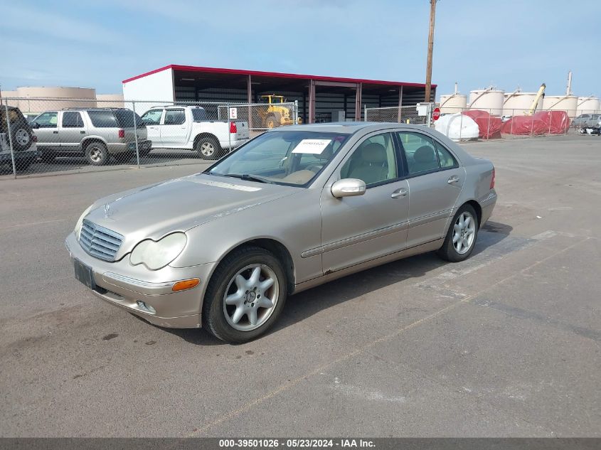 2002 Mercedes-Benz C 320 VIN: WDBRF64J42F277258 Lot: 39501026