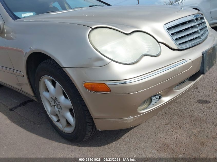 2002 Mercedes-Benz C 320 VIN: WDBRF64J42F277258 Lot: 39501026