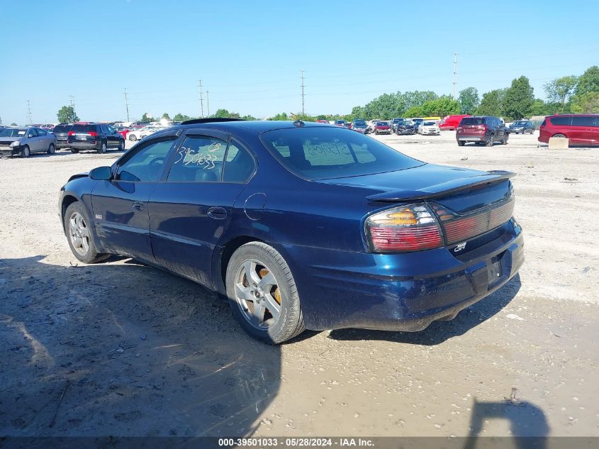 2003 Pontiac Bonneville Ssei VIN: 1G2HZ541034167016 Lot: 39501033