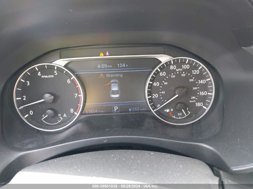 2021 Nissan Altima Sr Vc-Turbo Fwd VIN: 1N4AL4CVXMN353998 Lot: 39501035