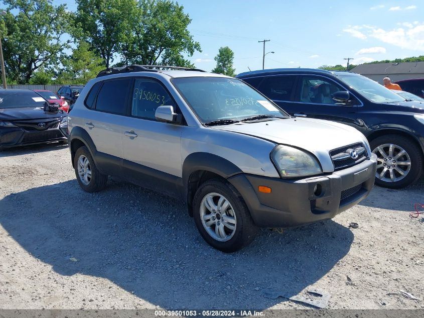 2006 Hyundai Tucson Gls/Limited VIN: KM8JN12D56U349163 Lot: 39501053