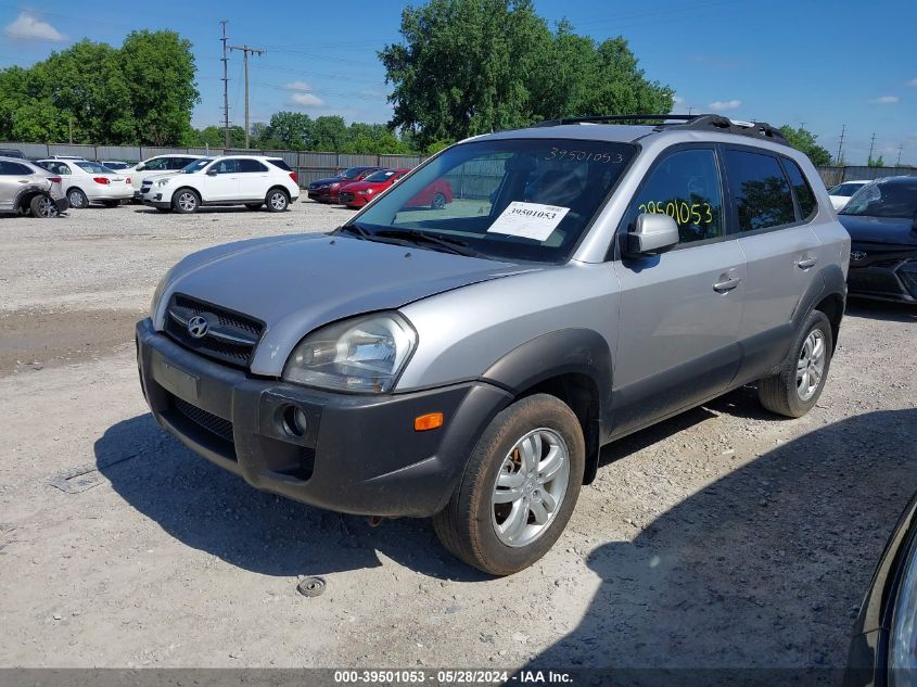 2006 Hyundai Tucson Gls/Limited VIN: KM8JN12D56U349163 Lot: 39501053