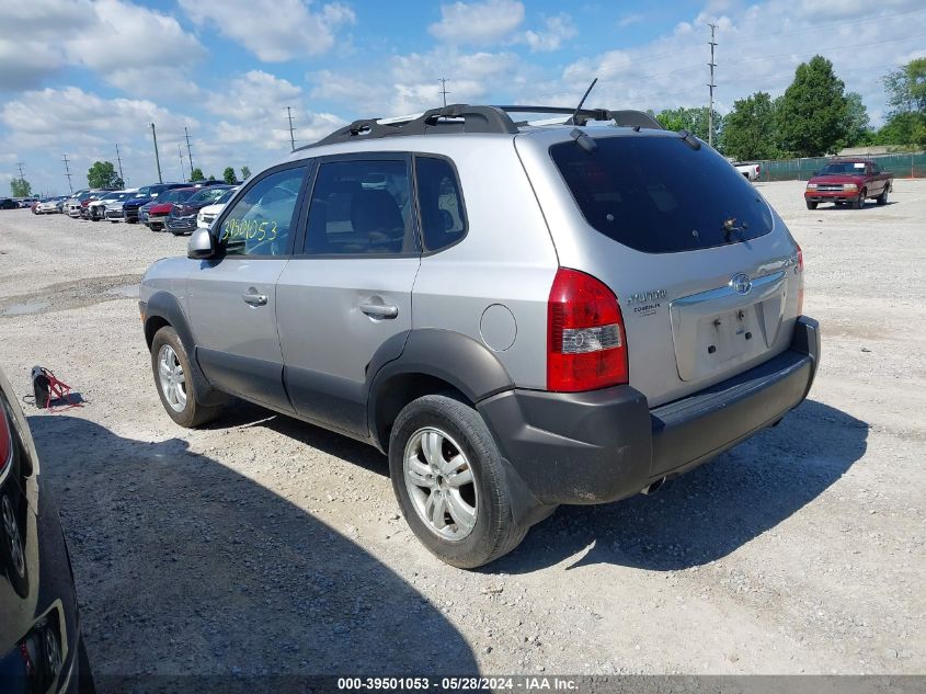 2006 Hyundai Tucson Gls/Limited VIN: KM8JN12D56U349163 Lot: 39501053