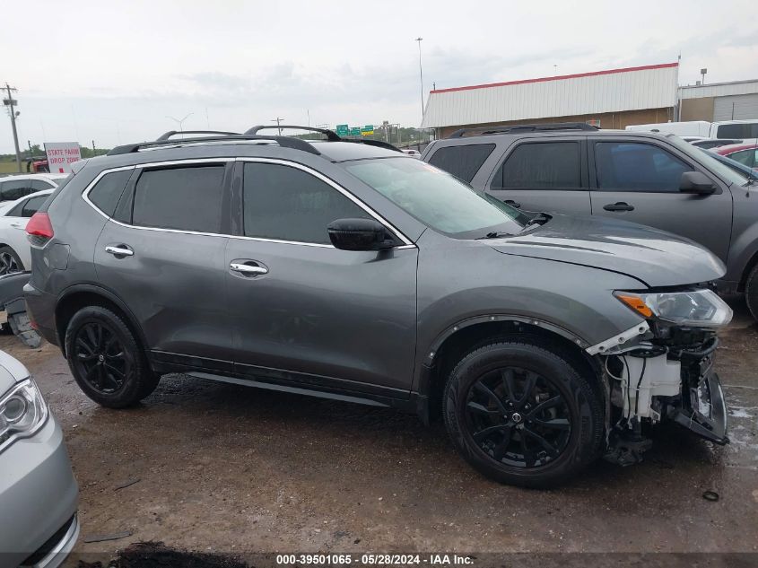 2017 Nissan Rogue Sv VIN: 5N1AT2MT5HC894949 Lot: 39501065