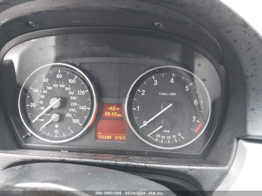 2011 BMW 328I VIN: WBAUT9C5XBA192073 Lot: 39501069