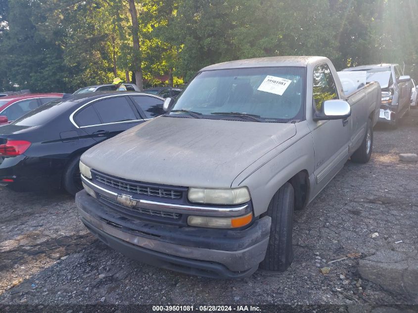 2000 Chevrolet Silverado 1500 Ls VIN: 1GCEC14V7YE353522 Lot: 39501081