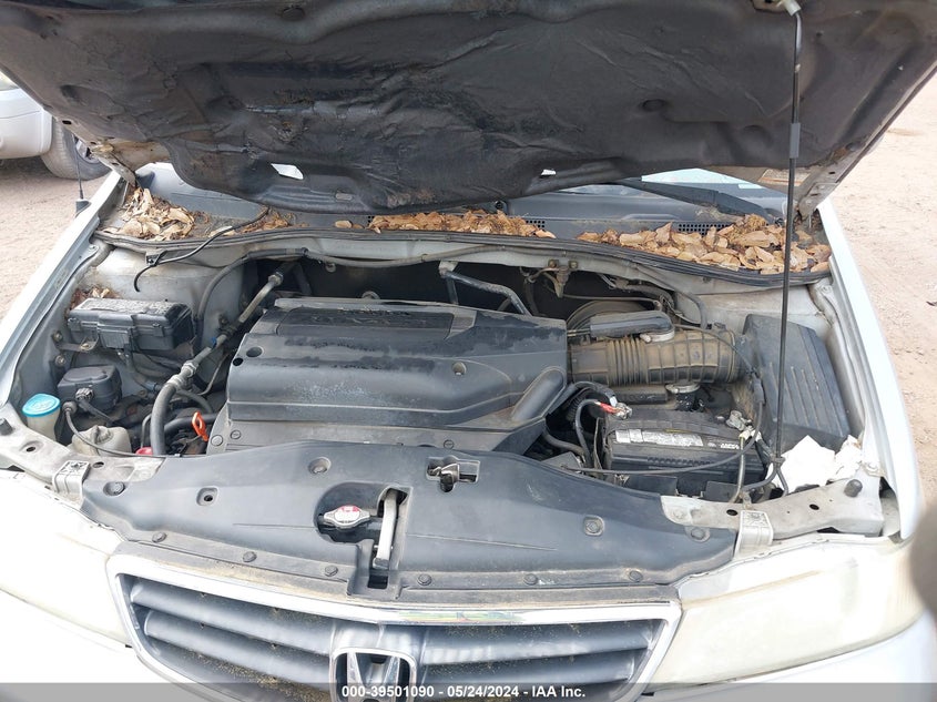 2003 Honda Odyssey Ex-L VIN: 5FNRL180X3B144539 Lot: 39501090