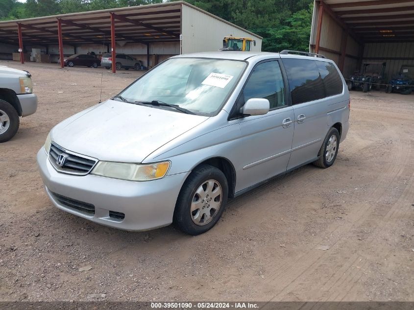 2003 Honda Odyssey Ex-L VIN: 5FNRL180X3B144539 Lot: 39501090