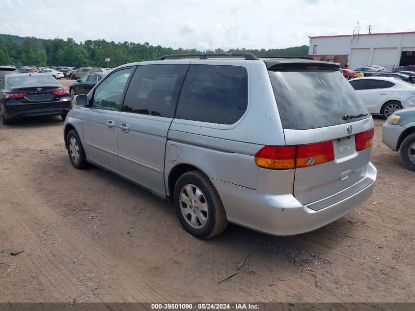 2003 Honda Odyssey Ex-L VIN: 5FNRL180X3B144539 Lot: 39501090