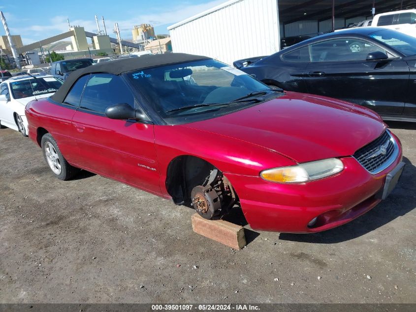 2000 Chrysler Sebring Jxi VIN: 3C3EL55H3YT255625 Lot: 39501097