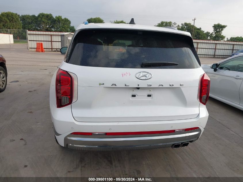 2024 Hyundai Palisade Calligraphy VIN: KM8R74GE5RU713313 Lot: 39501100