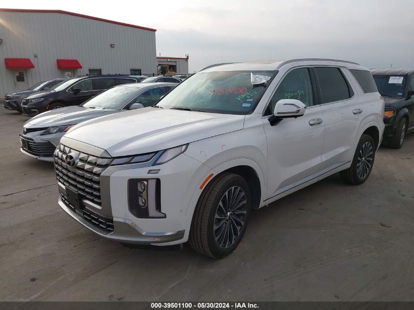 2024 Hyundai Palisade Calligraphy VIN: KM8R74GE5RU713313 Lot: 39501100