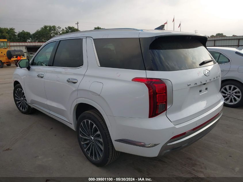 2024 Hyundai Palisade Calligraphy VIN: KM8R74GE5RU713313 Lot: 39501100