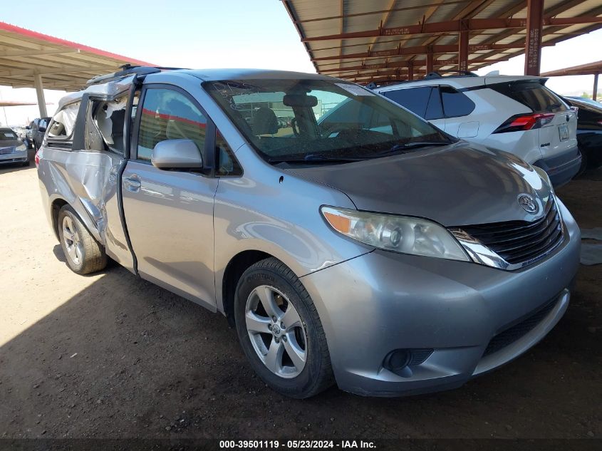 2011 Toyota Sienna Le V6 VIN: 5TDKK3DCXBS163652 Lot: 39501119