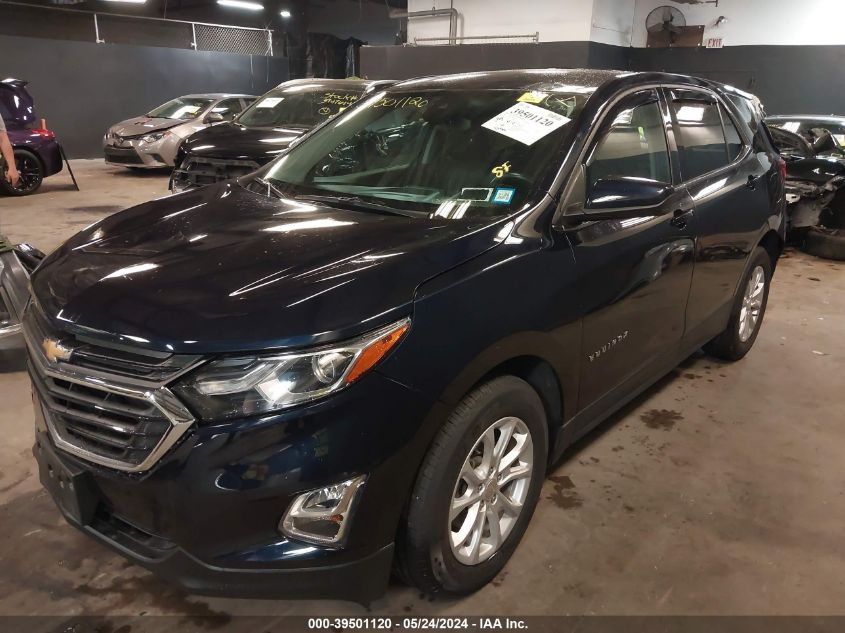 2020 Chevrolet Equinox Fwd Lt 1.5L Turbo VIN: 3GNAXKEVXLS711080 Lot: 39501120