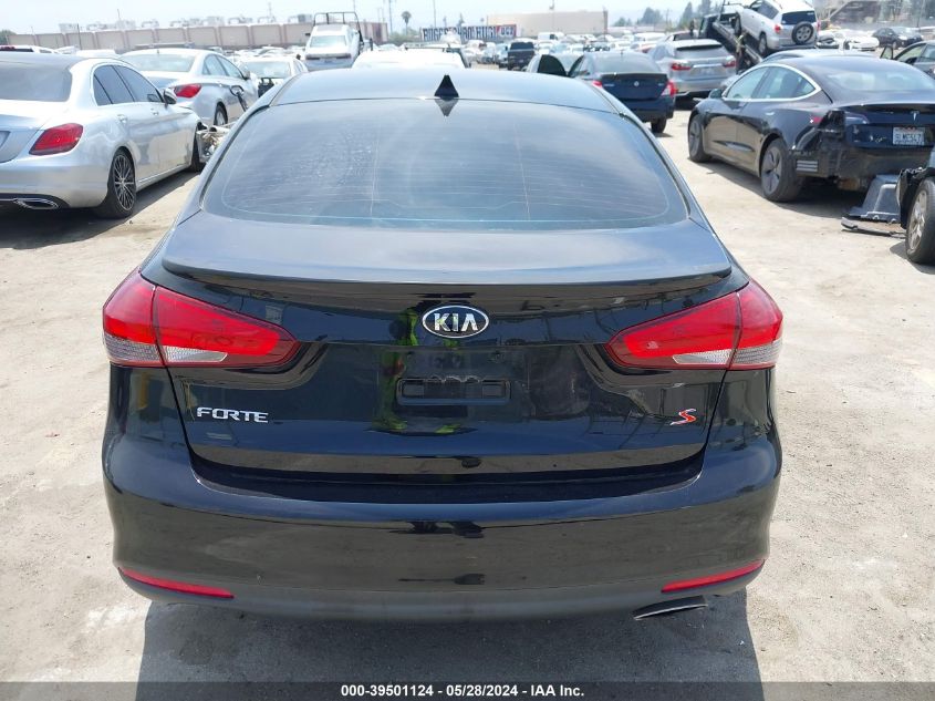 2018 KIA FORTE S - 3KPFL4A76JE226332