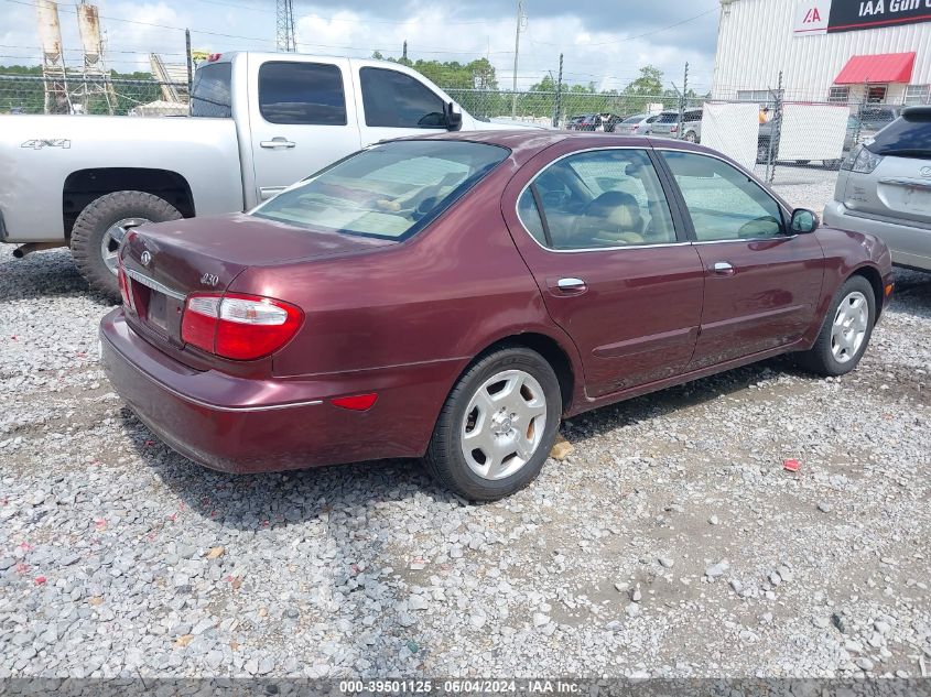 2001 Infiniti I30 Luxury VIN: JNKCA31A71T040660 Lot: 39501125