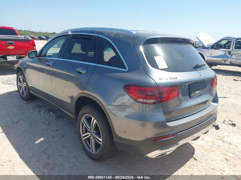 2022 Mercedes-Benz Glc 300 VIN: W1N0G8DB5NV338079 Lot: 39501140